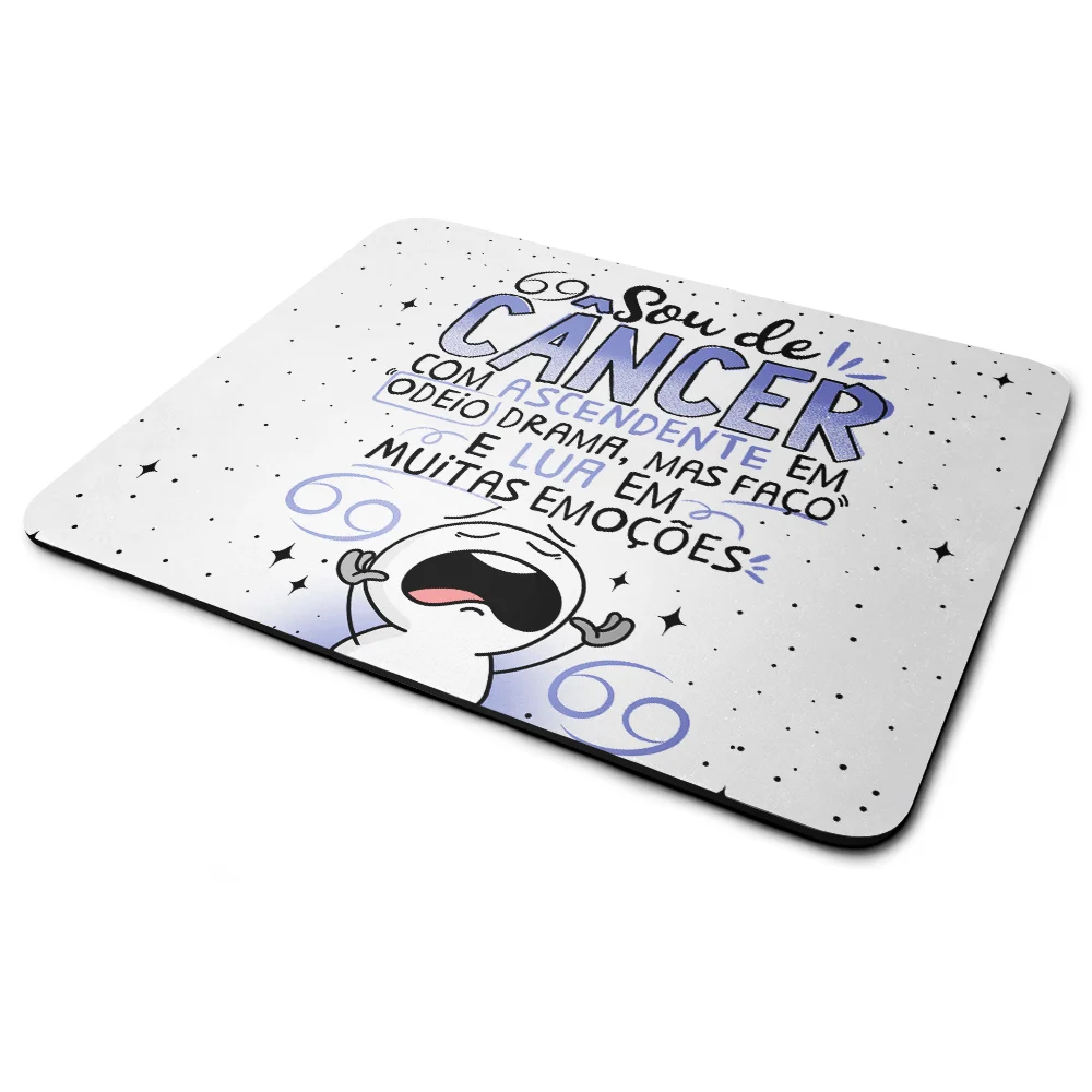 Mouse Pad Funny Signos - Sou De Câncer. Mouse Pad Funny Signos - Sou De Câncer.