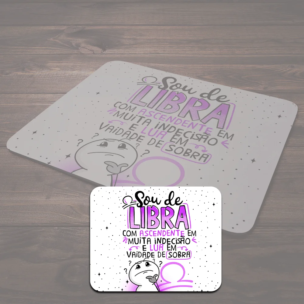 Imagem 4 de 4 do produto Mouse Pad Funny Signos - Sou De Libra.