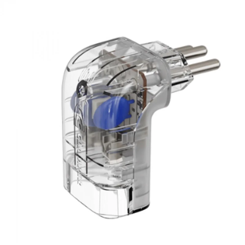Imagem 3 de 5 do produto Protetor Clamper Pocket Fit 3p, 10 Amperes, Bivolt, Formato Fit 90º, Transparente