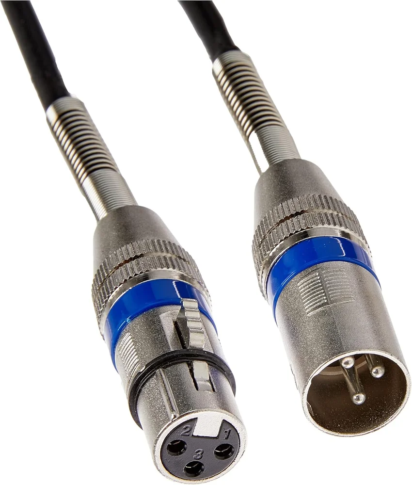 Imagem 3 de 4 do produto Cabo Extensor Cannon Macho Cannon Fêmea Balanceado 10 Metros.