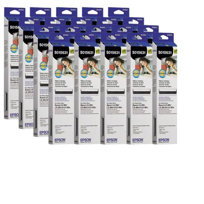 Kit 20 Fita Epson Para Matricial Lx-350 Lx-300 Lx-300+ii.