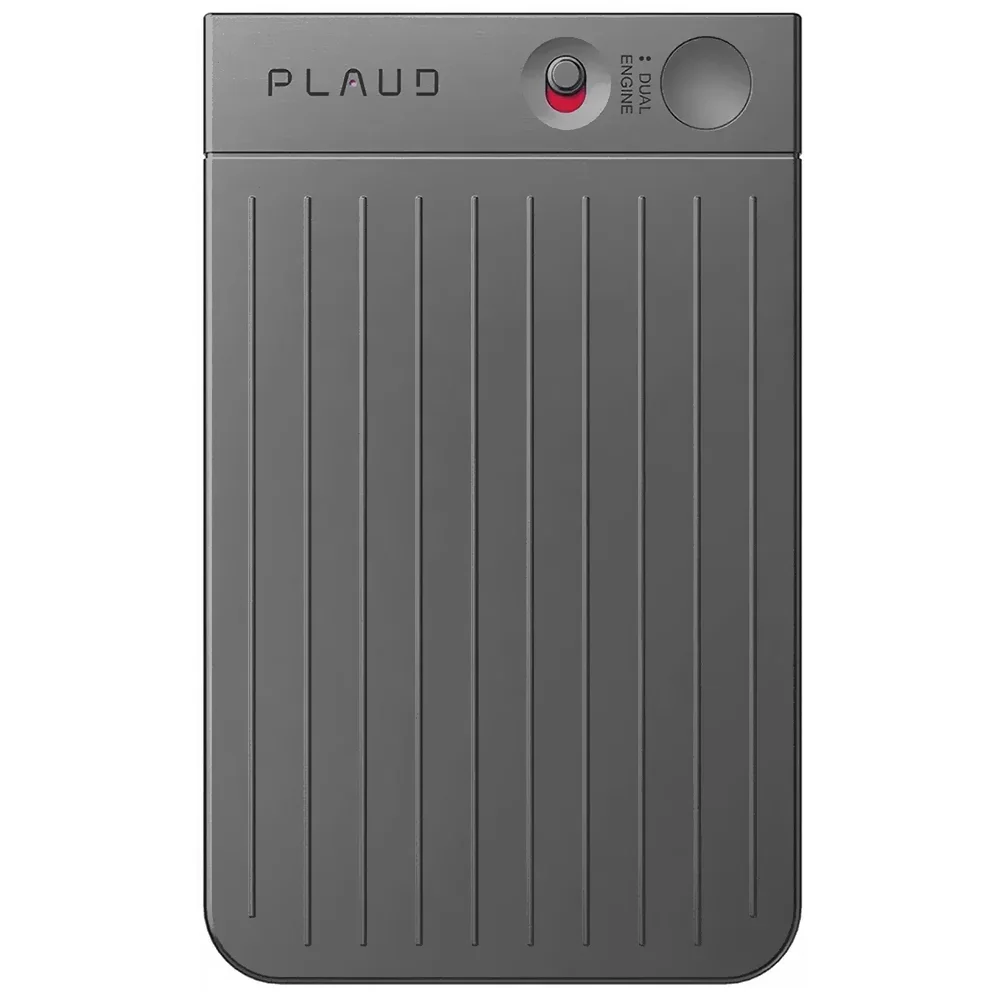 Gravador De Voz Plaud Note Nb-100 Com Chatgpt 64gb - Preto
