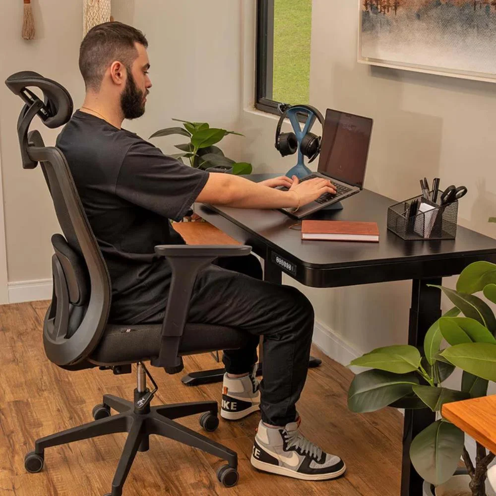 Imagem 2 de 5 do produto Cadeira Ergonômica Elements Astra Pro Preta