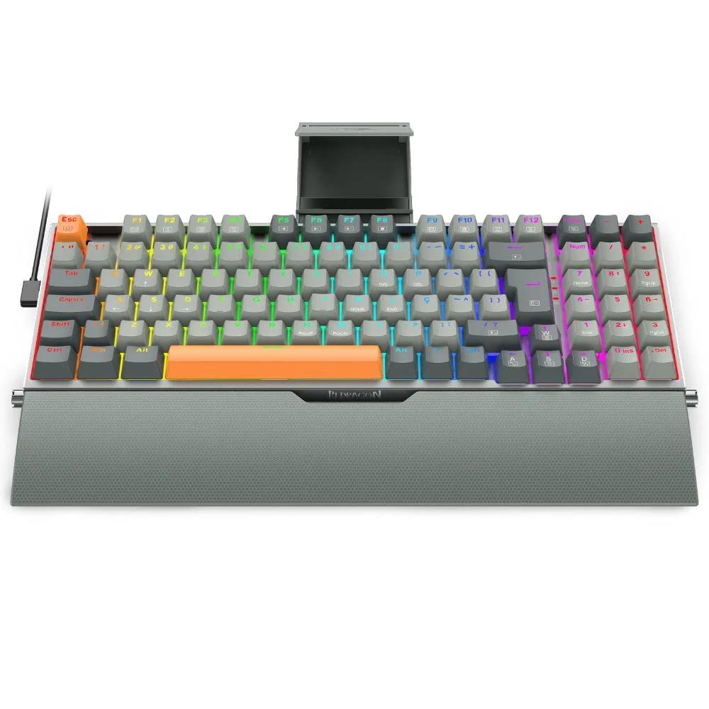 Imagem 3 de 5 do produto Teclado Mecânico Gamer Redragon Olaf - RGB - Switch Dust-proof Brown - K648gg-RGB - Abnt2