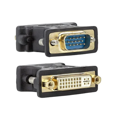 Adaptador Vga Macho X Dvi Fêmea.