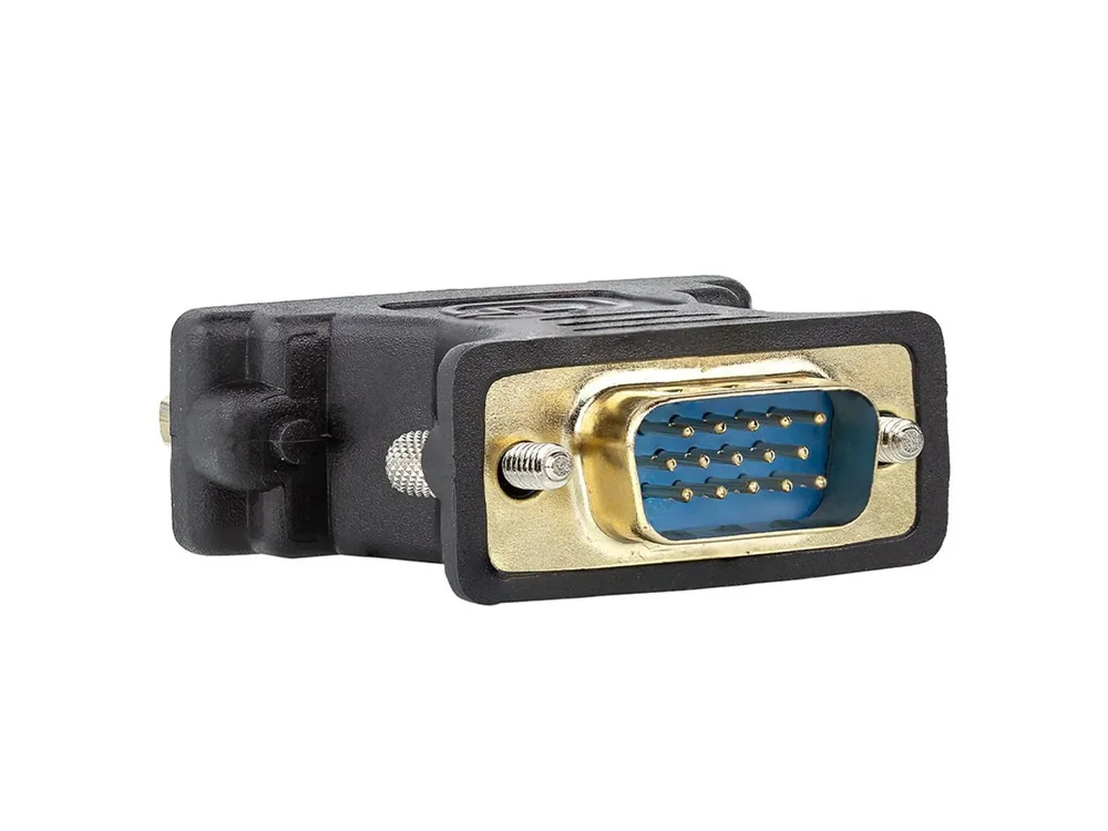 Imagem 3 de 4 do produto Adaptador Vga Macho X Dvi Fêmea.