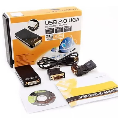 Adaptador Usb 2.0 Uga Multi Display.