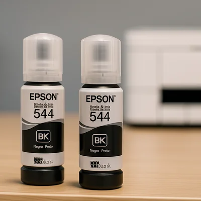 Refil Epson Original Para T544 L3110 2 Black sem a caixa apenas no vacuo