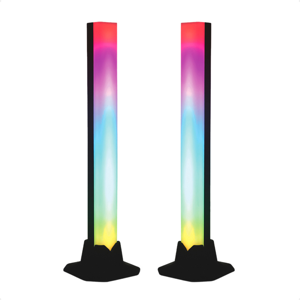 Barra De LED Taschibra Twin, RGB, Rítmica, Setup Gamer
