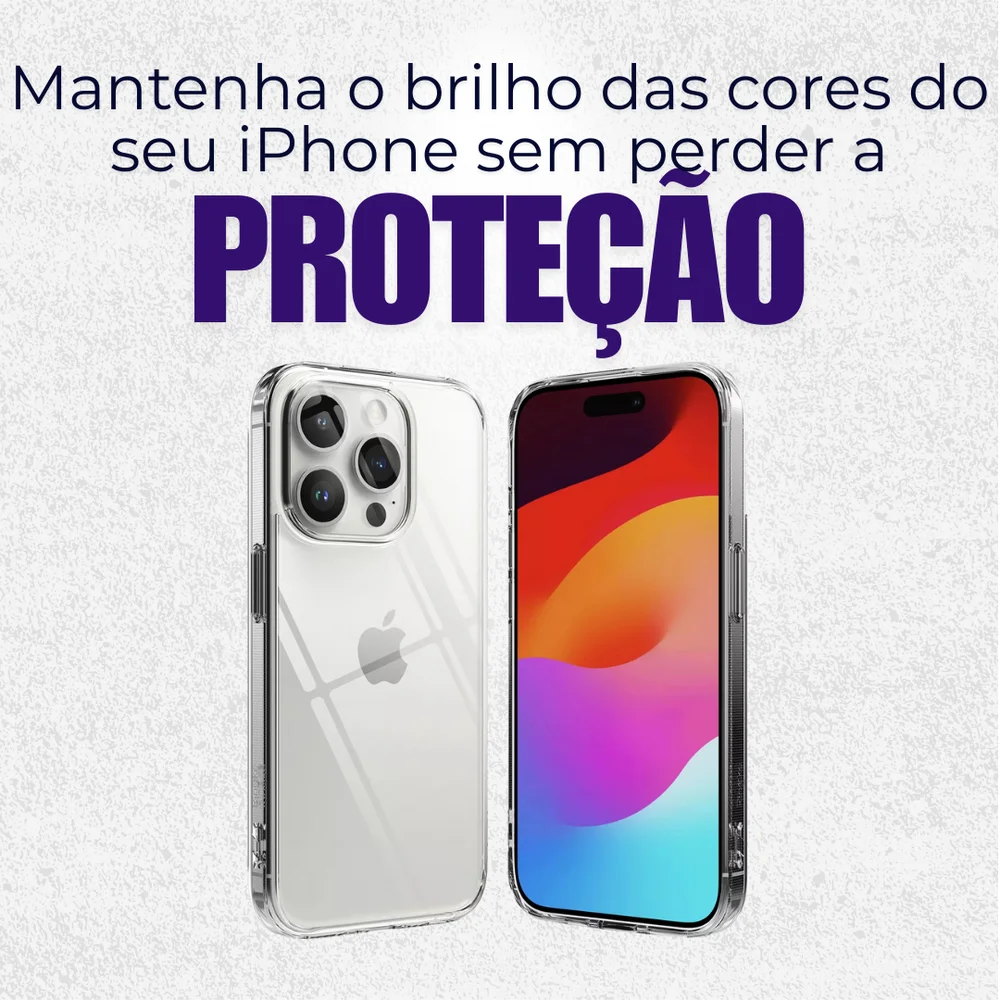Imagem 3 de 5 do produto Capa Capinha Case Transparente Premium Space Clean Compatível Iphone 14 Pro Max.