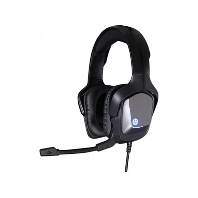 Headset Gamer Hp H220gs, LED Azul, Usb, 7.1, Drivers 40mm, Preto.