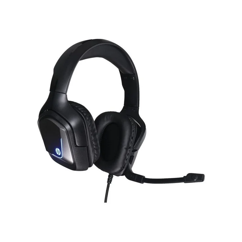 Imagem 2 de 2 do produto Headset Gamer Hp H220gs, LED Azul, Usb, 7.1, Drivers 40mm, Preto.