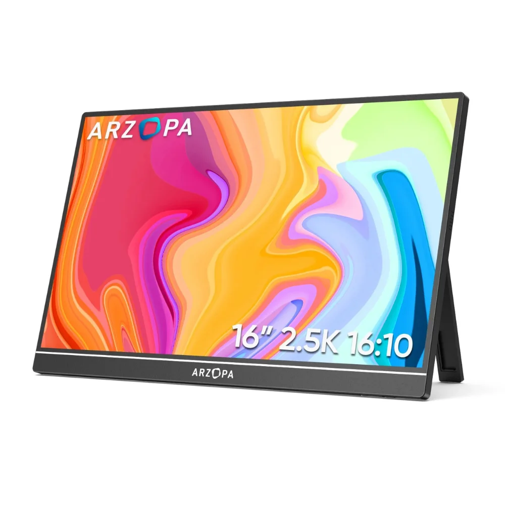 Monitor Portátil Gamer Arzopa Z1rc 16" 2.5k Qhd 500nits Ips 60hz Mini HDMI Usb-c - Z1rc Monitor Portátil Gamer Arzopa Z1rc 16" 2.5k Qhd 500nits Ips 60hz Mini HDMI Usb-c - Z1rc