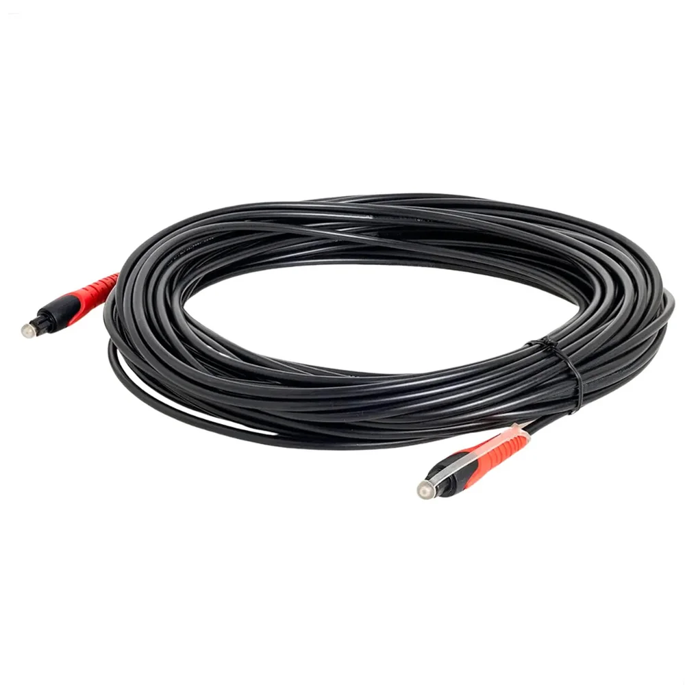 Imagem 2 de 4 do produto Cabo De Áudio Digital Óptico Toslink De 2 Metros.