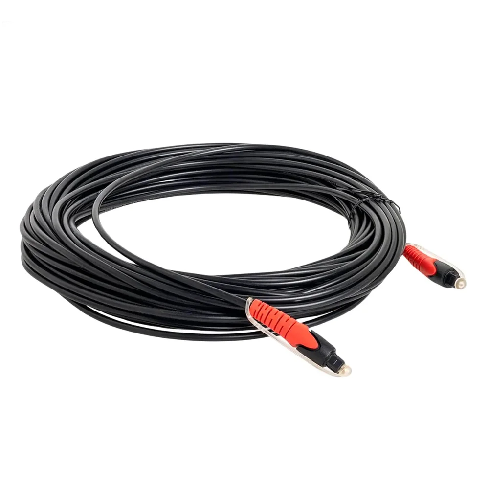 Imagem 3 de 4 do produto Cabo De Áudio Digital Óptico Toslink De 2 Metros.