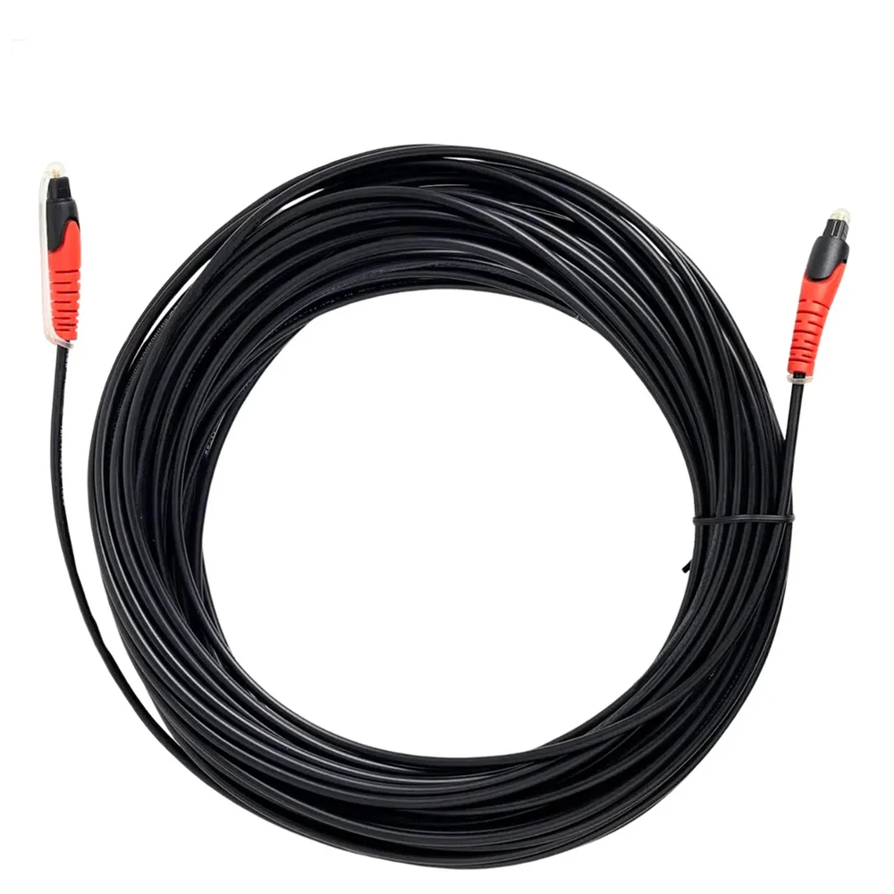 Imagem 4 de 4 do produto Cabo De Áudio Digital Óptico Toslink De 2 Metros.