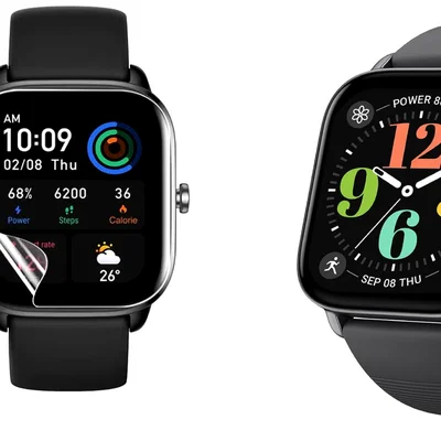 Película De Hydrogel Para Smartwatch Amazfit Gts 4 Tela 1.75.