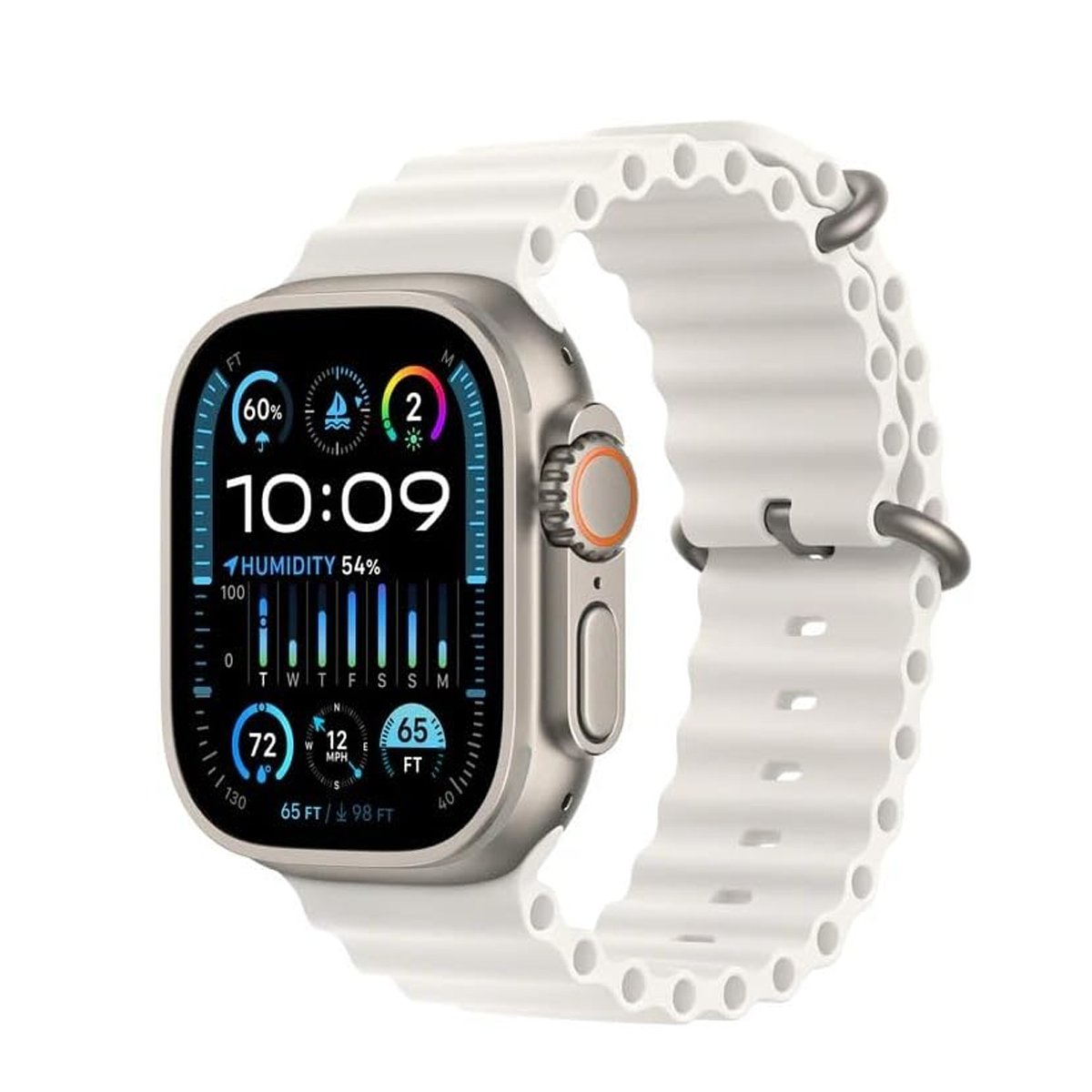 Smartwatch Digital Ultra Caixa Branco Elegante Multiira Sport.
