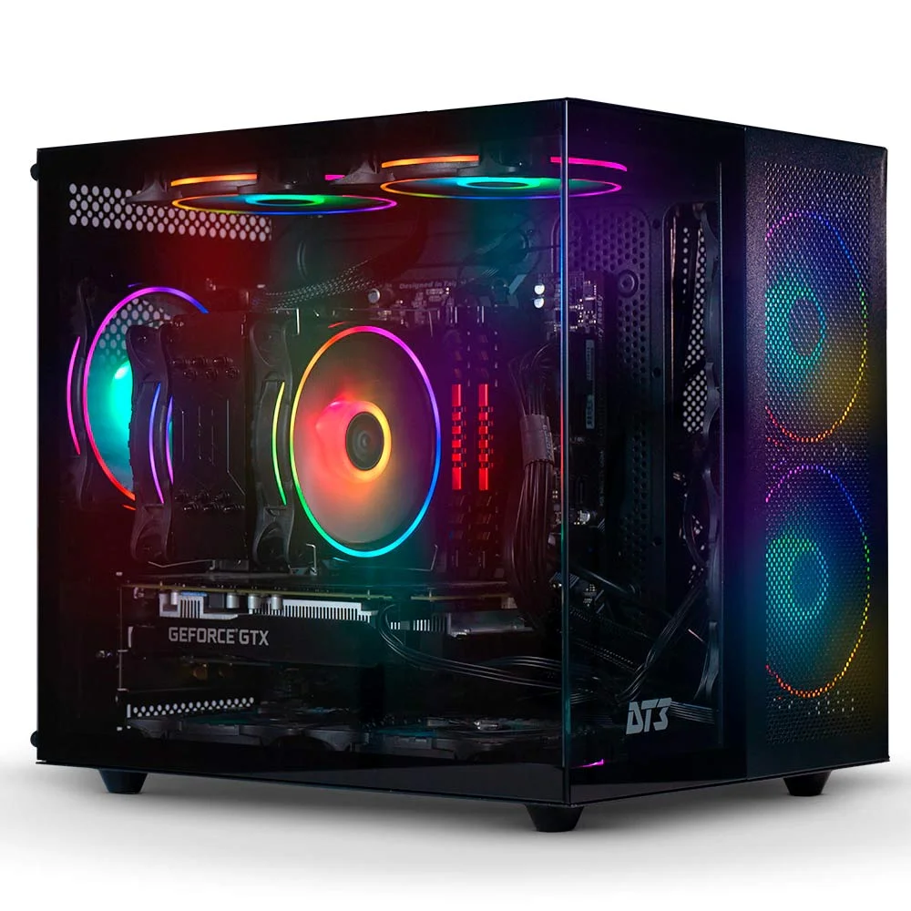 Imagem 4 de 5 do produto Gabinete Dt3 Hyperflow Black 14139-8 Lateral Vidro M-atx/itx Nao Acompanha Fans U Unica Unica