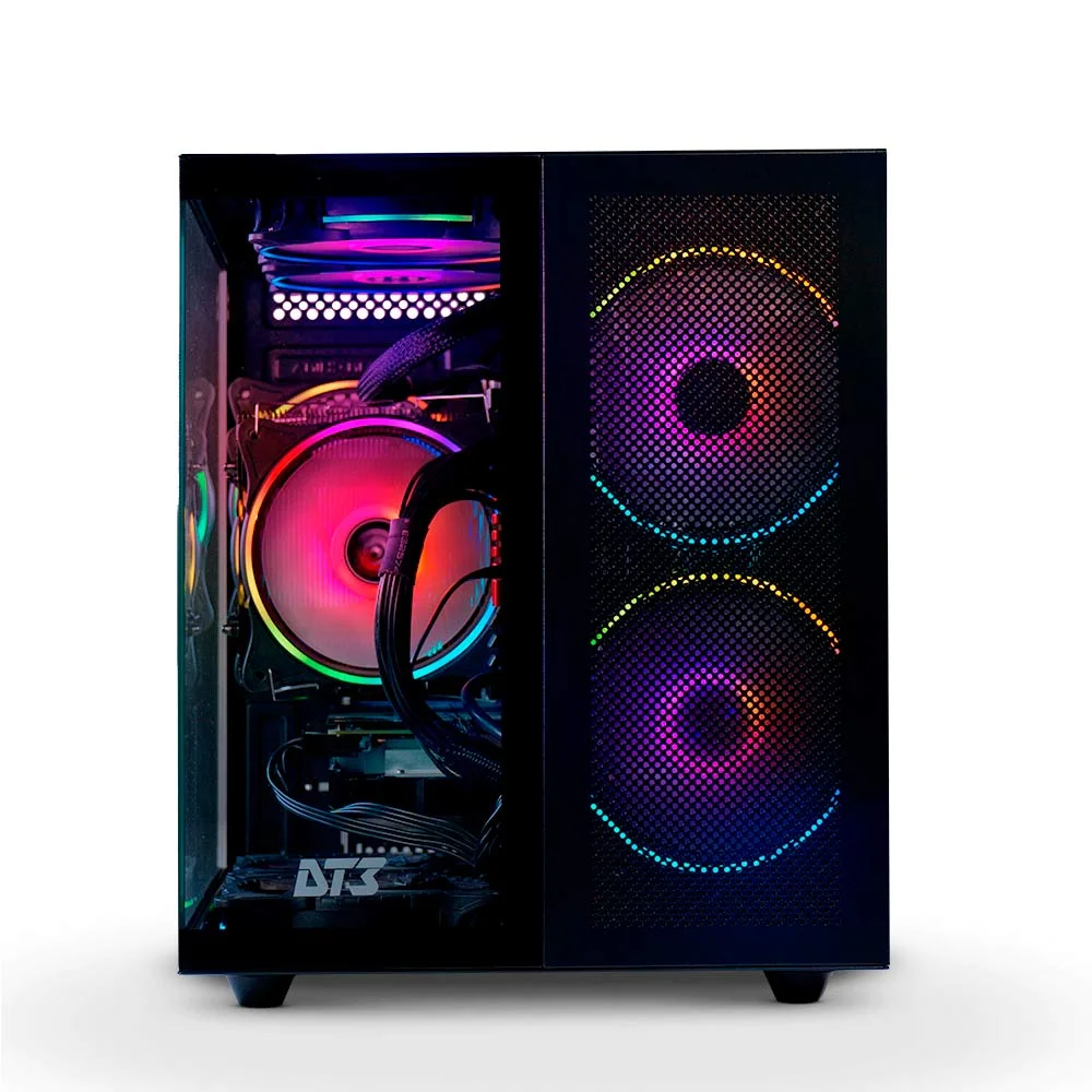 Imagem 5 de 5 do produto Gabinete Dt3 Hyperflow Black 14139-8 Lateral Vidro M-atx/itx Nao Acompanha Fans U Unica Unica