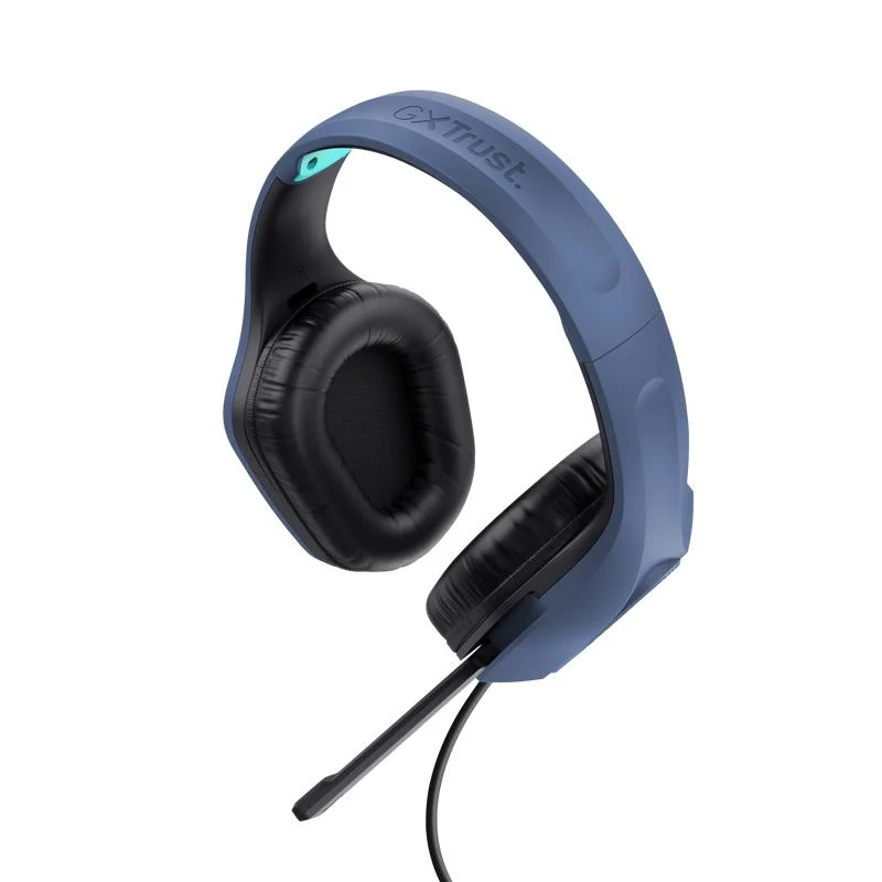 Imagem 5 de 5 do produto Headset Gamer Trust Zirox Drivers 50mm P2 - Azul.