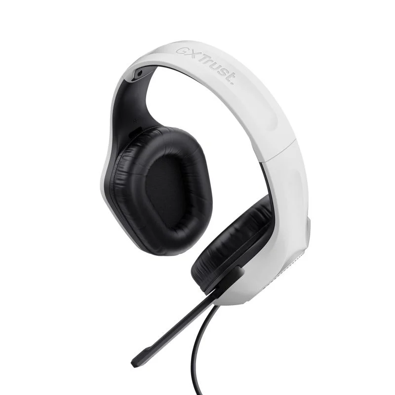 Imagem 4 de 5 do produto Headset Gamer Trust Zirox Drivers 50mm P2 Ps5 - Branco
