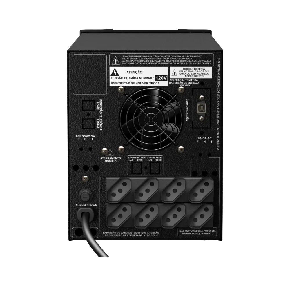 Imagem 2 de 3 do produto Nobreak Nhs Premium Pdv 1200va E.bivolt / S.120v Ou 220v