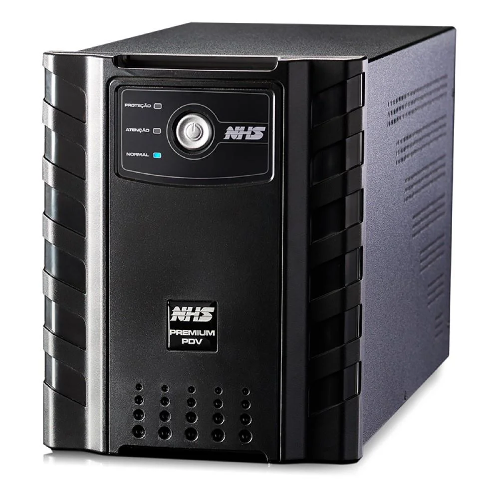 Imagem 3 de 3 do produto Nobreak Nhs Premium Pdv 1200va E.bivolt / S.120v Ou 220v