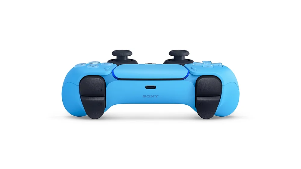 Imagem 3 de 5 do produto Controle Dualsense Sem Fio Ps5 Starlight Blue.