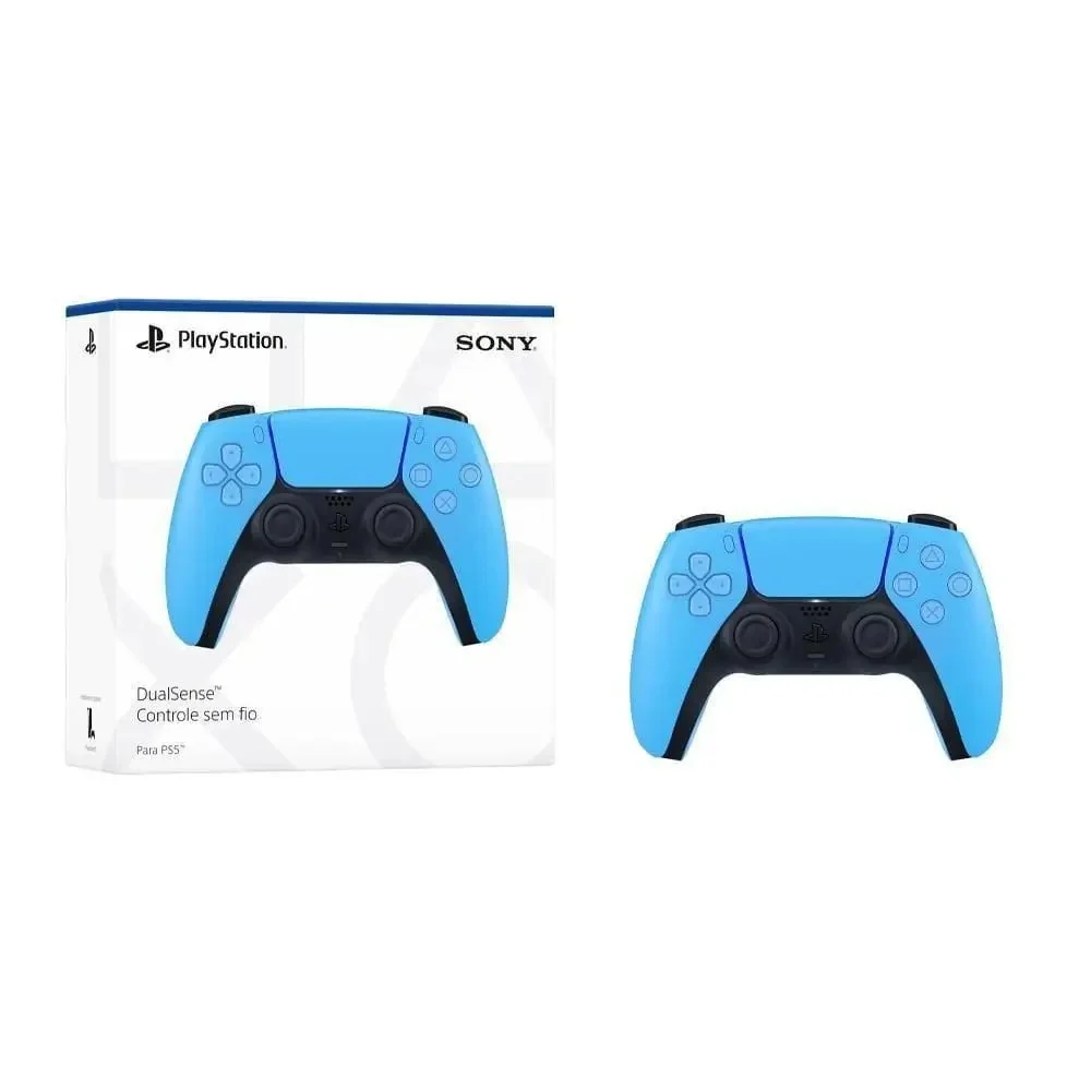 Imagem 4 de 5 do produto Controle Dualsense Sem Fio Ps5 Starlight Blue.