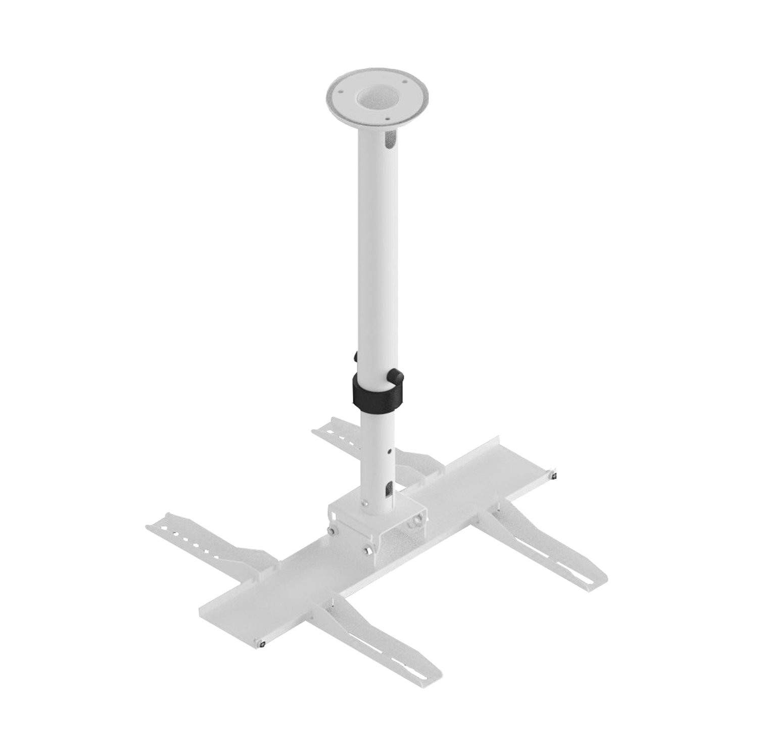 Suporte Tv Teto Com Inclinação Para Consultório 32 À 55 " - Avatron Sth-4040tg-w Cor:branco