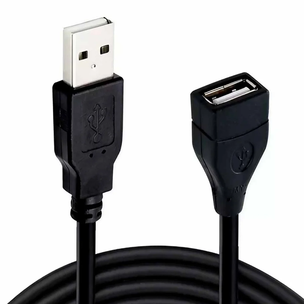 Imagem 3 de 4 do produto Cabo Extensão Usb 2.0 Com Filtro Macho X Fêmea De 3 Mts
