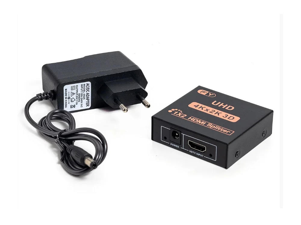 Imagem 3 de 4 do produto Splitter HDMI 1x2 Full Hd 1080p 2k 4k.