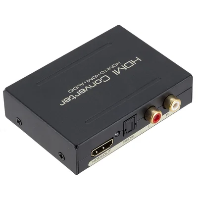 Extrator De Áudio HDMI Digital E Analógico