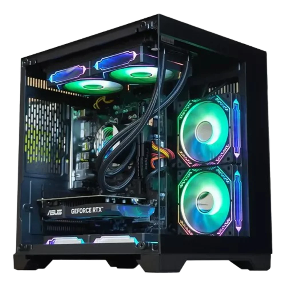 Imagem 5 de 5 do produto Gabinete Gamer Aquário Gb1796 Com 4 Cooler Fan LED RGB - Hayom
