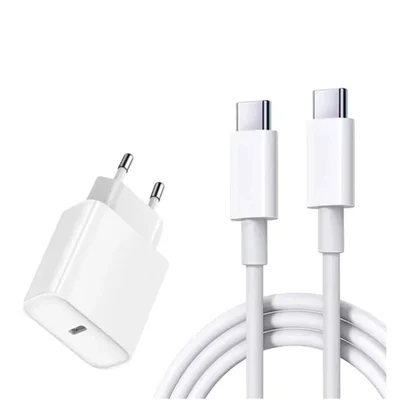 Carregador Turbo 35w Tipo-c Compatível Com Iphone 15 Pro Max