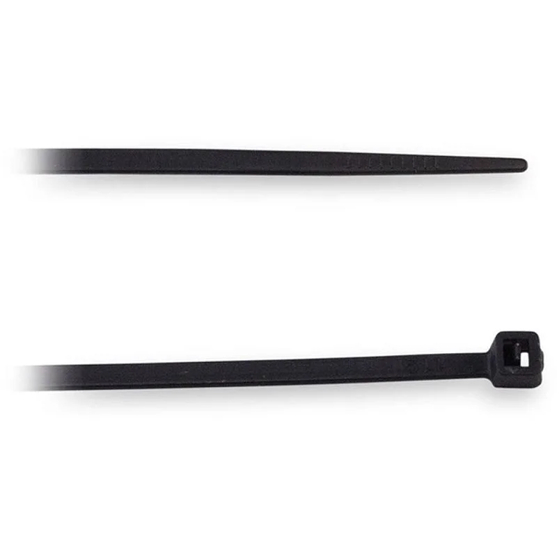 Imagem 3 de 3 do produto Abracadeira De Nylon 2,5mm X 100mm Preto 100 Pcs