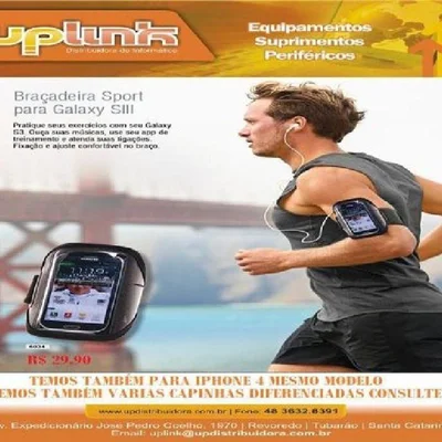 Abracadeira Leader Ship Sport Para Iphone 4 4s 5 Leadership