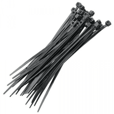 Abracadeira De Nylon 2,5mm X 150mm Preto 100 Pcs