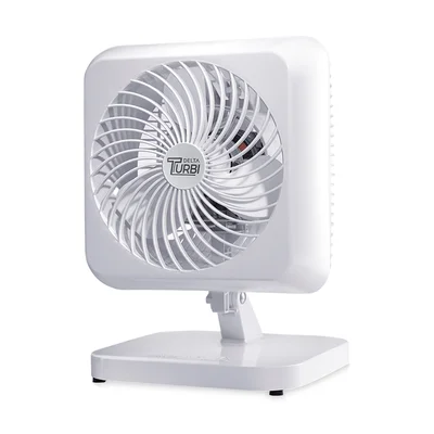 Ventilador De Mesa Venti-delta Turbi Max 40cm 140w Branco 220v