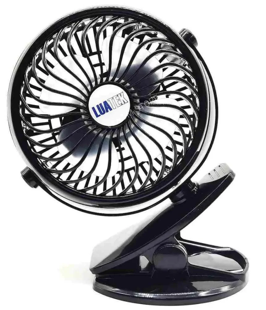 Ventilador De Mesa USB, Mini Potente, 3 Velocidade Recarregável - LS-910