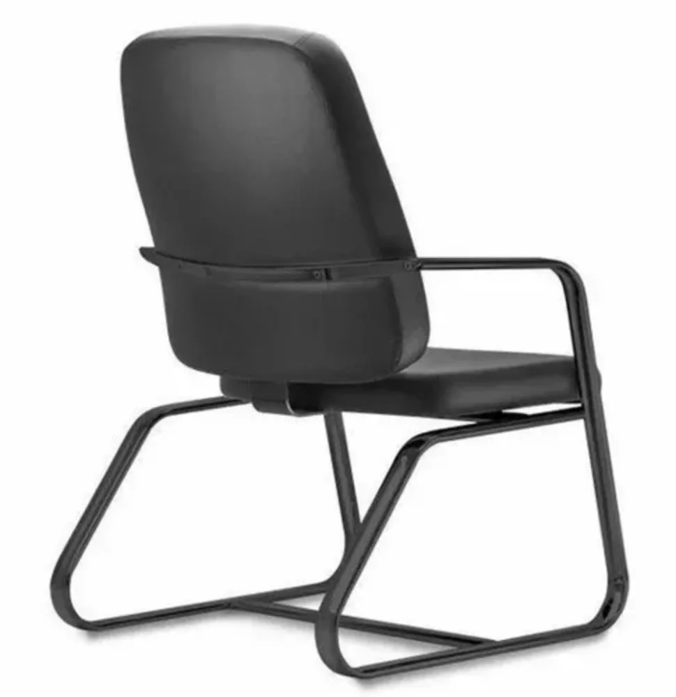 Imagem 4 de 5 do produto Cadeira Para Escritório Design Office Móveis, Até 200kg, Preto