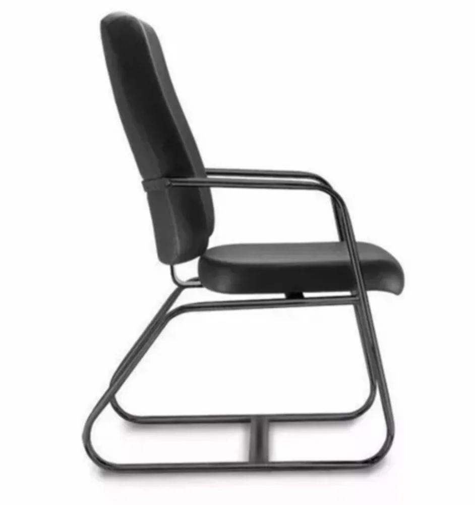 Imagem 5 de 5 do produto Cadeira Para Escritório Design Office Móveis, Até 200kg, Preto