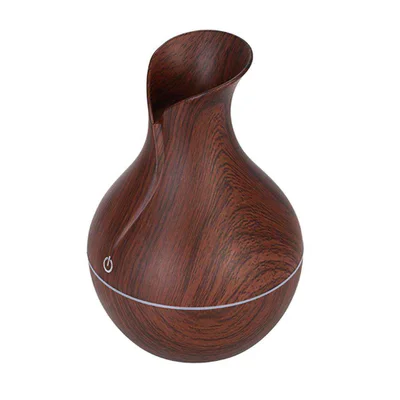 Umidificador De Ar Aromatizador Luminaria Maderado