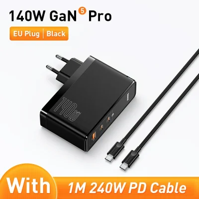 Carregador Usb Tipo C Baseus 55 Eu Black