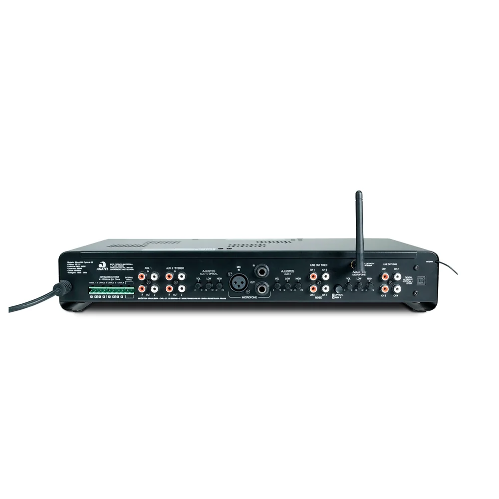 Imagem 4 de 5 do produto Amplificador Frahm Slim 4500 G5 Multiroom Optical Bluetooth