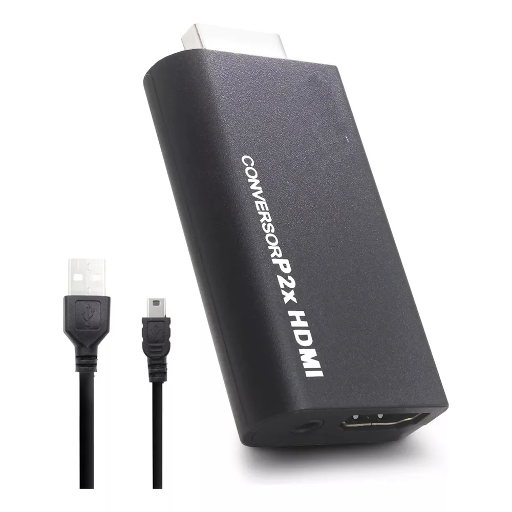 Play Conversor Hdmi Playstation Cabo Hdmi Adaptador Conversor Ps2