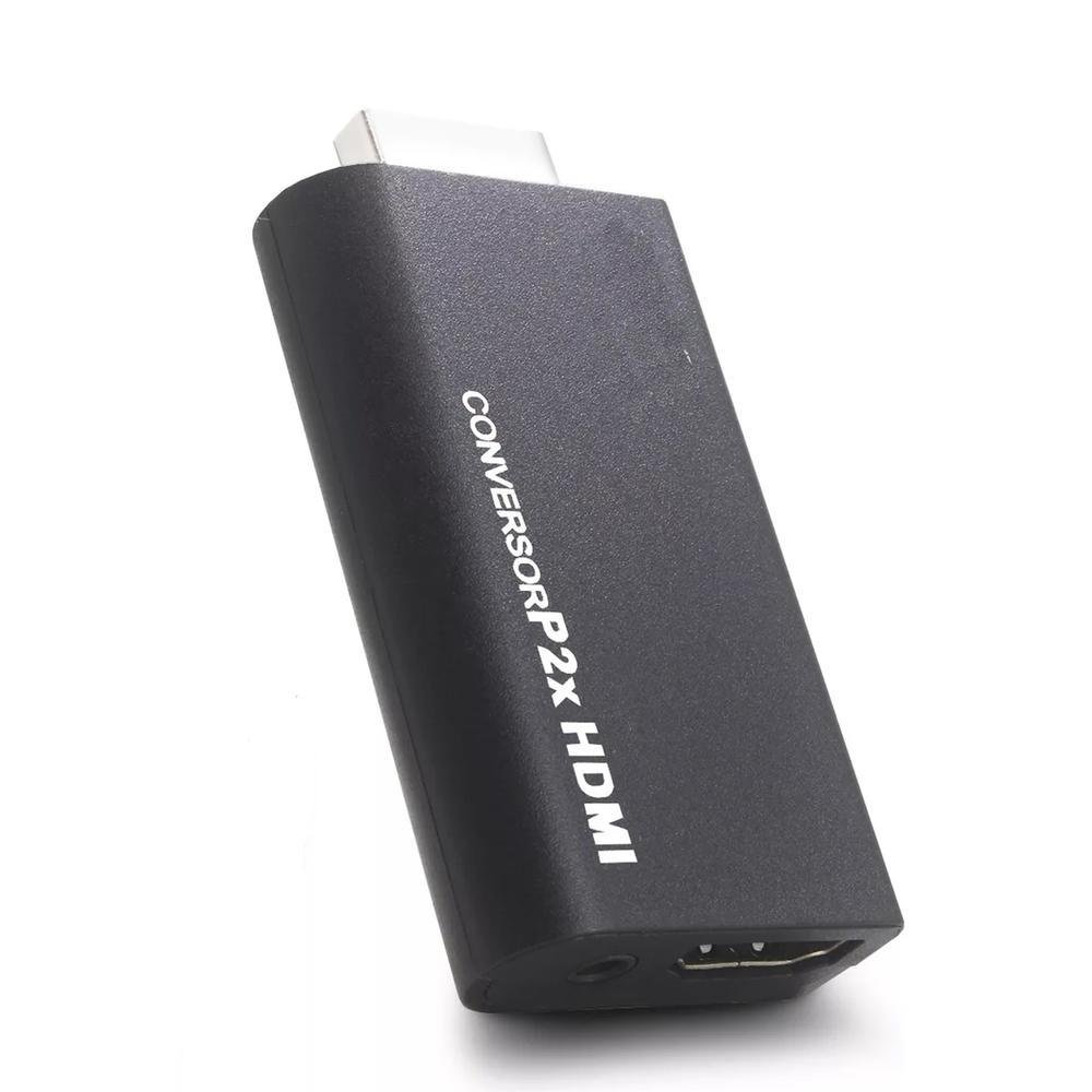 Imagem 2 de 3 do produto Adaptador Converosr De Cabo Av Ps2 Playstation 2 X HDMI
