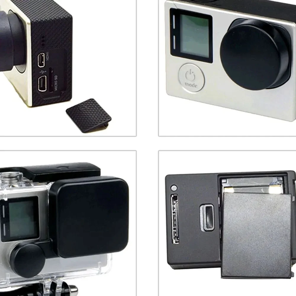 Imagem 3 de 5 do produto Kit Tampas De Proteção   Para Câmeras Gopro 3 E 3+.