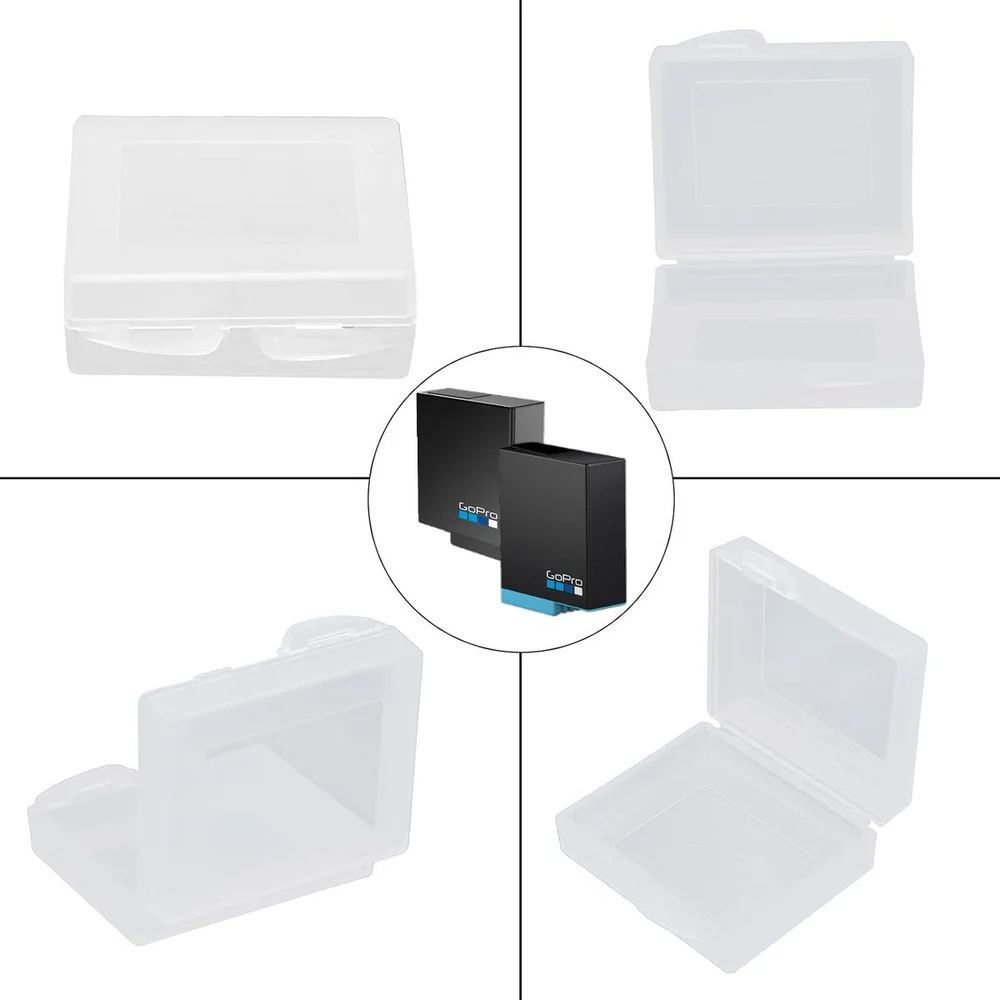 Case De Transporte Porta-bateria De Gopro 5, 6, 7 E 8 Black